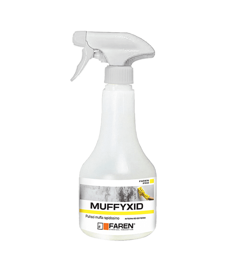 Muffyxid Faren – Spray Igienizzante Rapido per Muffa, Muschi e Alghe