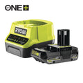 Starter Kit Ryobi RC18120-120C 18V ONE+ - Batteria al Litio 2.0Ah e Caricabatteria Compatto