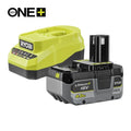 Starter Kit Ryobi RC18120-140X 18V ONE+ - Batteria al Litio 4.0Ah e Caricabatteria Compatto